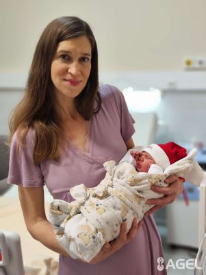 Prvé bábätko roka 2026 sa narodilo v šačianskej nemocnici