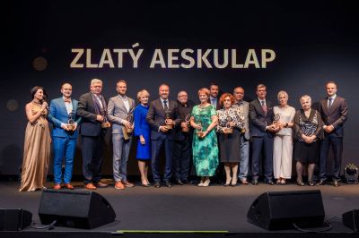 Šačianske kardiocentrum a nemocnica získali ocenenie Zlatý Aeskulap 2025 za inováciu v medicíne